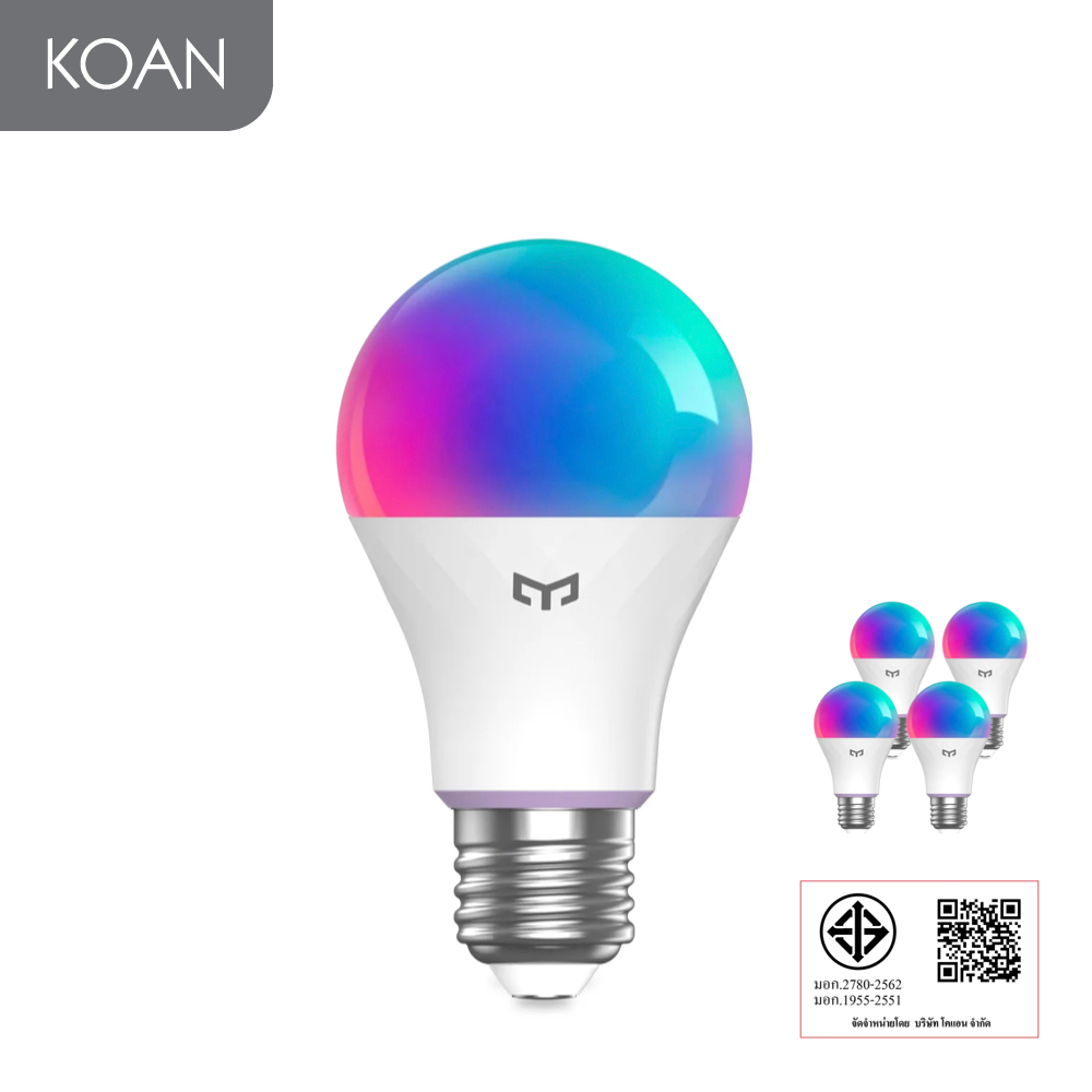 หลอดไฟ  Yeelight Smart RGB Bulb [W4 L-E27]