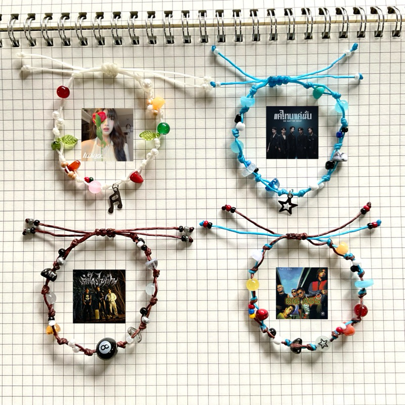 กำไลเชือกเทียนปกเพลง 🎶 handmade 🎶