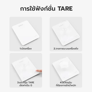 Alechaung เครื่องชั่งขนาดเล็ก เครื่องชั่งอาหารสีขาว จอแสดงผล LED 5KG Kitchen scale g/oz/ml/lb ตาชั่ง สำหรับชั่งอาหาร