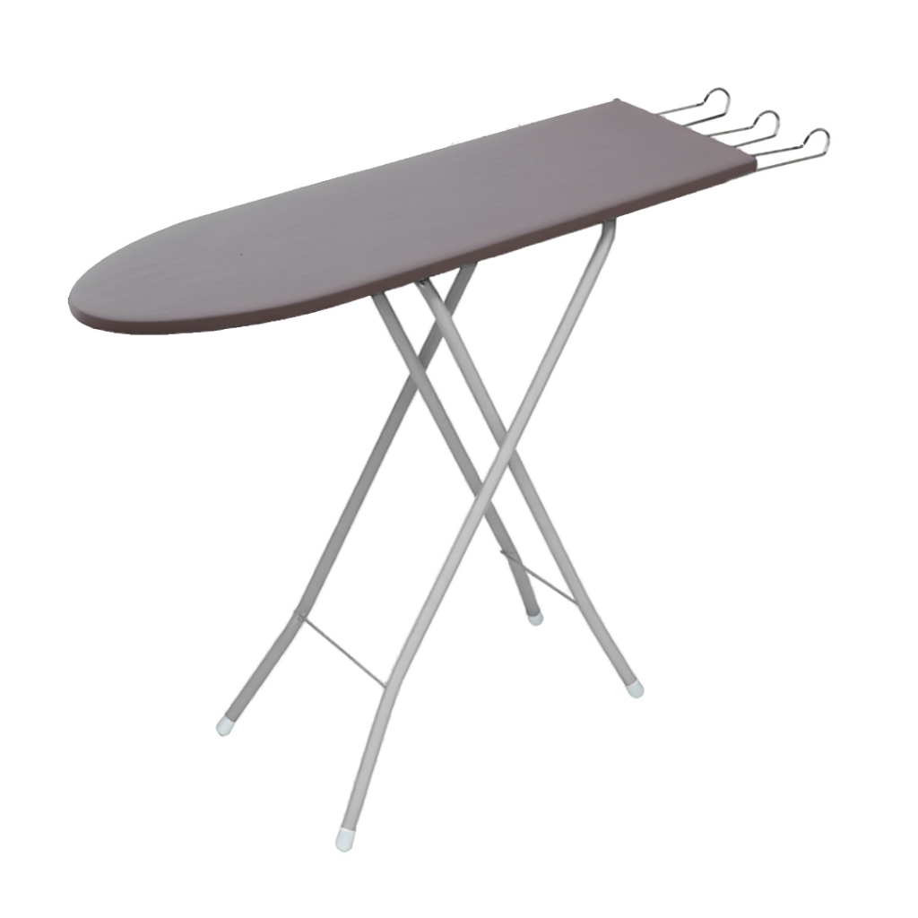 Inmyhomeโต๊ะรีดผ้า 6 ระดับ (พื้นเทา) ปรับระดับได้ รีดเรียบ พับเก็บสะดวก - 3