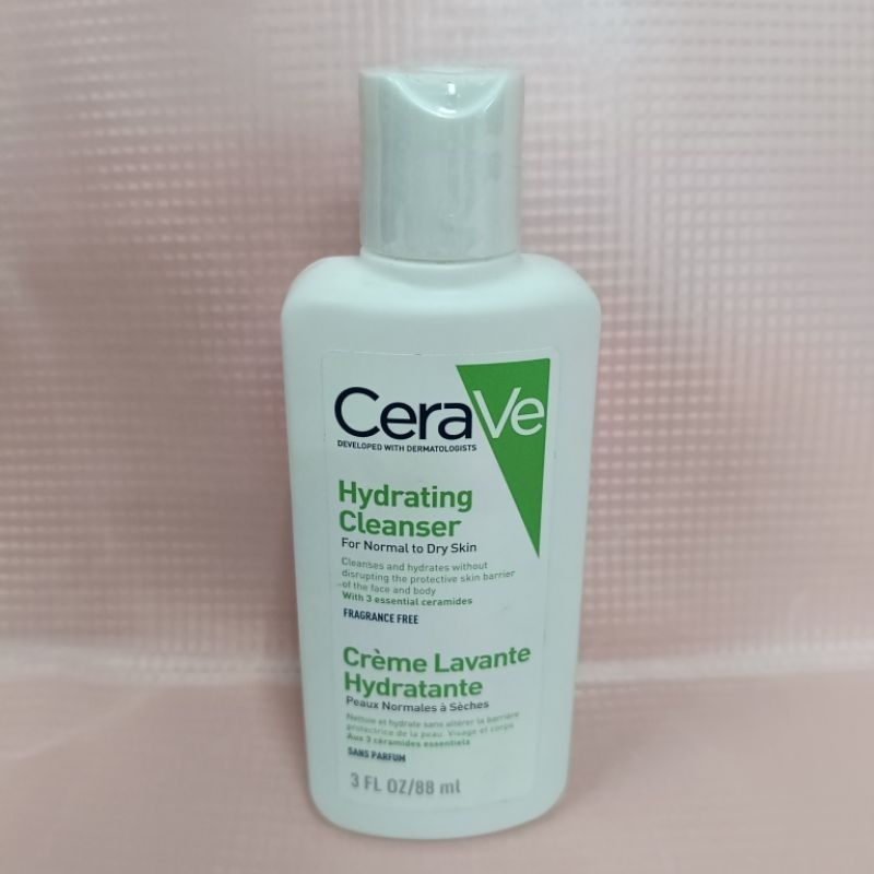 Cerave hydrating cleanser 88ml