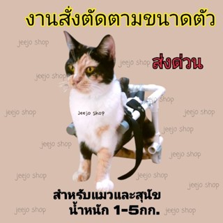 วีลแชร์แมว(ขาหลังเดินไม่ได้)