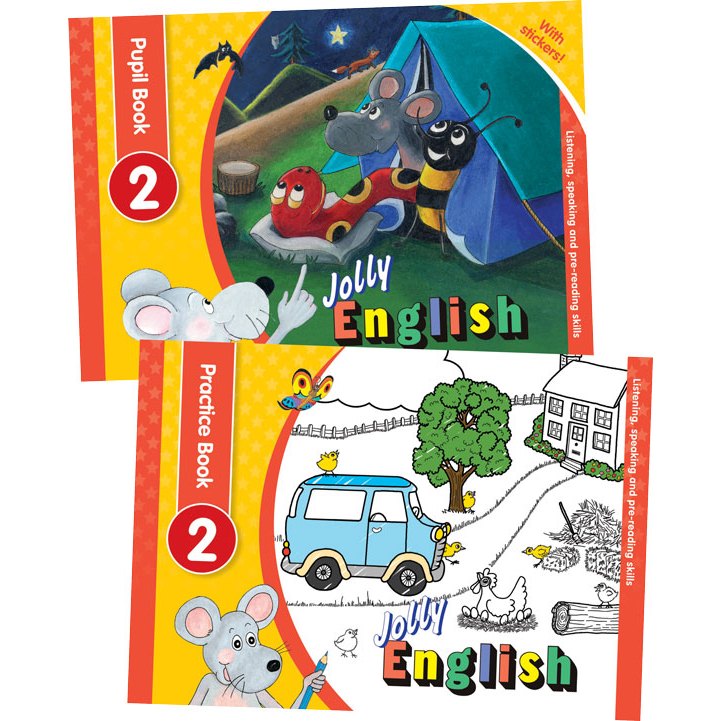 Jolly English 2 (practice +pupil) Jolly phonics