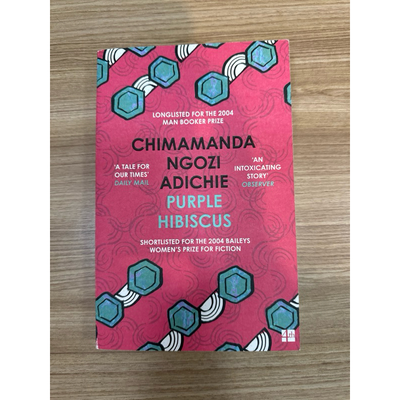 chimamanda Ngozi Adichie, Pure Hibiscus - shortlisted for the 2094 Baileys women’s prize for fiction