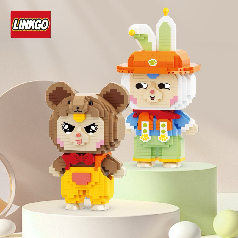 ตัวต่อ BABY THREE นาโนมี2แบบ lingo NO.60007-60008 มี2แบบ พร้อมส่ง