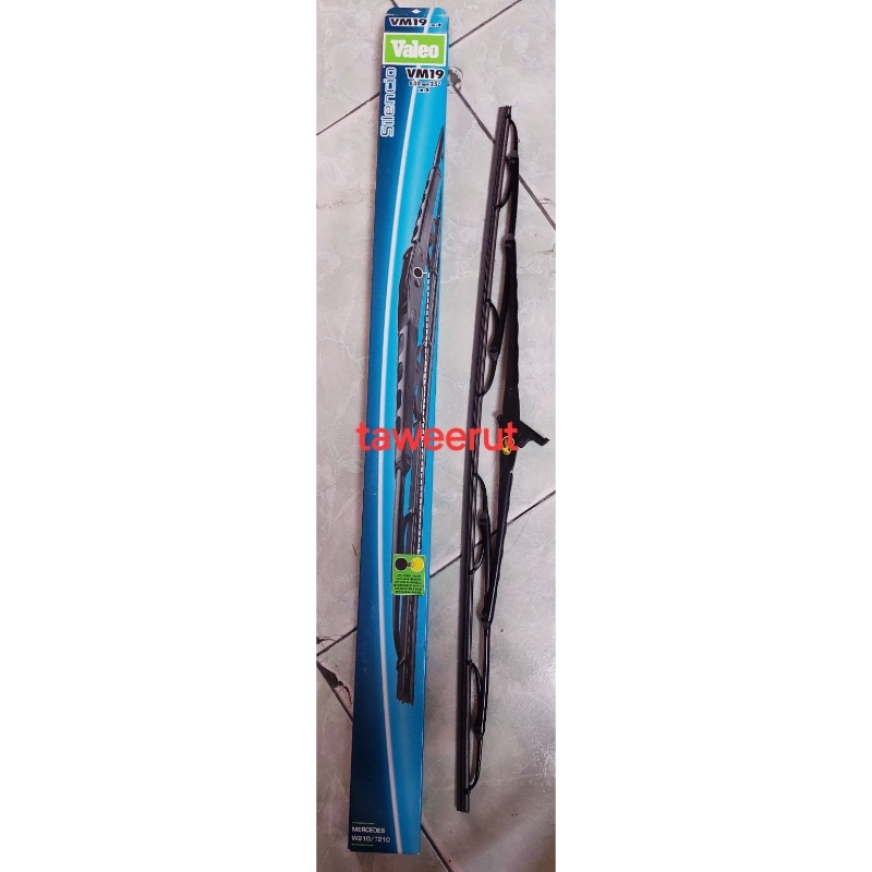 BENZใบปัดน้ำฝน E230 W210 ยี่ห้อVALEO VM19 ขนาด630 m 25 นิ้ว ผลิตฝรั่งเศษ