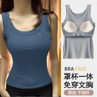 เสื้อซับใน เสื้อกล้าม เสื้อซับเด็ก ผู้ใหญ่ เสื้อกล้ามมีบราในตัว รหัสB882