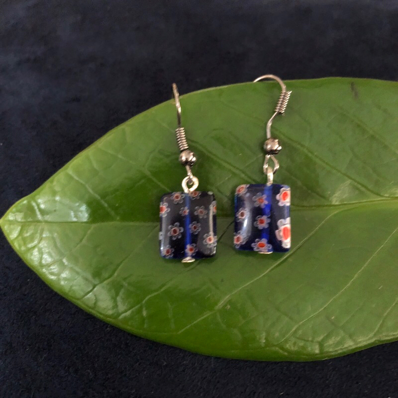 ตุ้มหูตะขอเกี่ยวลูกปัดตุรกี Craft DD4