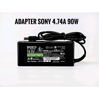 Adapter Sony ไฟ 90W 19.5V 4.7A หัว 6.5 x 4.4 mm Notebook Ada…