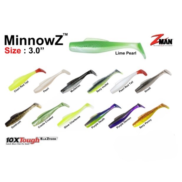 ปลายาง Z-man Minnowz 3 นิ้ว