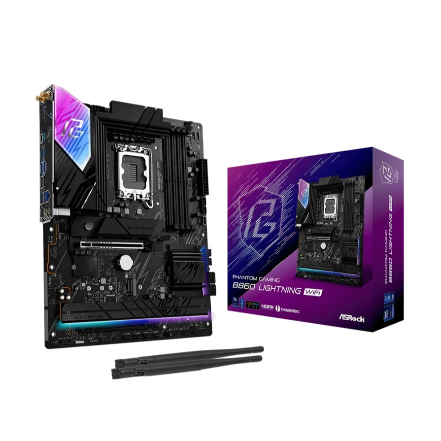MAINBOARD (1851) ASROCK B860 LIGHTNING WIFI DDR5