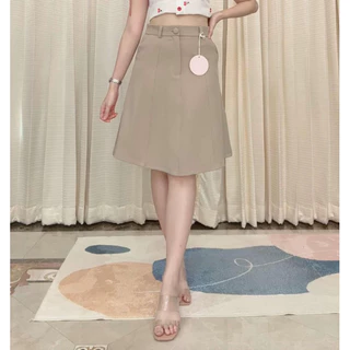 Ava Skirt กระโปรงยาวผู้หญิงเอวสูงรุ่น Ava (เอว่า) ความยาว 22 นิ้ว เนื้อผ้าป็อกกี้