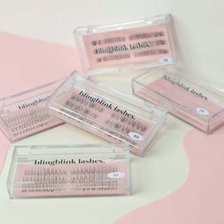 blingblink ขนตาตัดช่อ Eyelashes จับช่อสวยเป็นธรรมชาติ