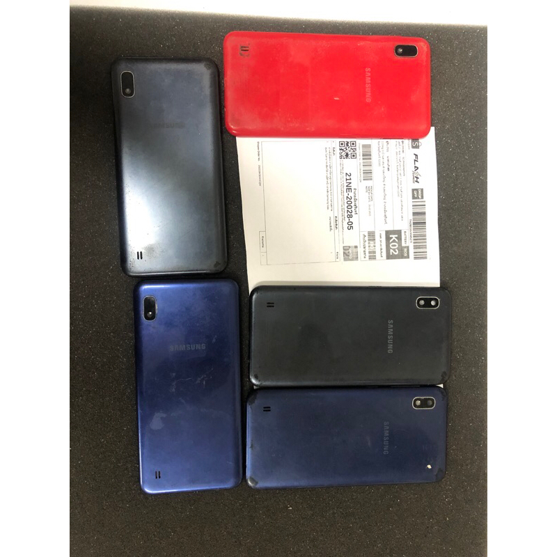 ครอบแบต ฝาหลังสำหรับ Samsung A10คละสี