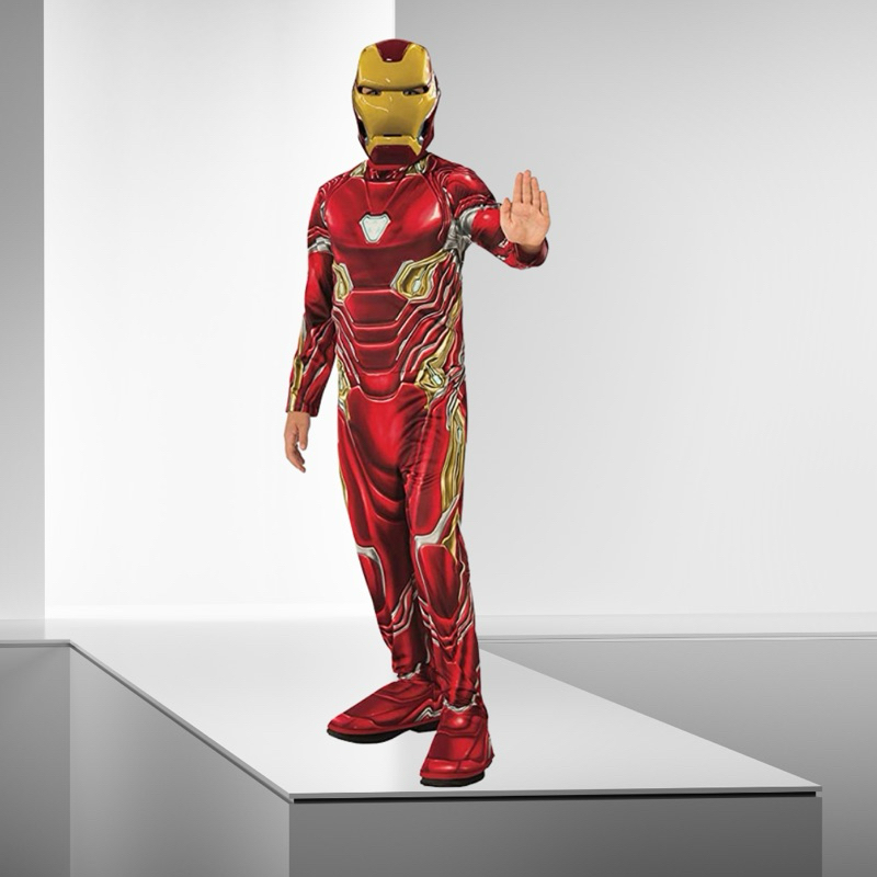 Marvel Avengers Endgame Ironman Child Costume size 3-4,5-7 yrs