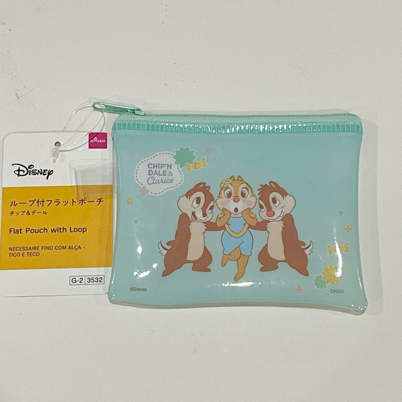 A11🇯🇵มาแรง Baby oysters, Chip&Dale Pouch Disney ดิสนี่ย์ กระเป๋าตัง กระเป๋าใส่เศษเหรียญของแท้🇯🇵 ของขวัญปีใหม่ วันเกิด
