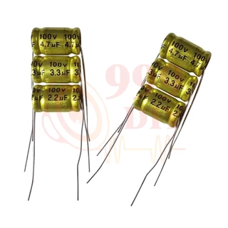 999DIY 1 ชิ้น ตัวเก็บประจุเสียงแหลม MKP CYOG Capacitor FOR AUDIO 2.2uF 3.3uF 4.7uF 100V 250V Cเสียงแหลม C ลำโพงเสียงแหลม