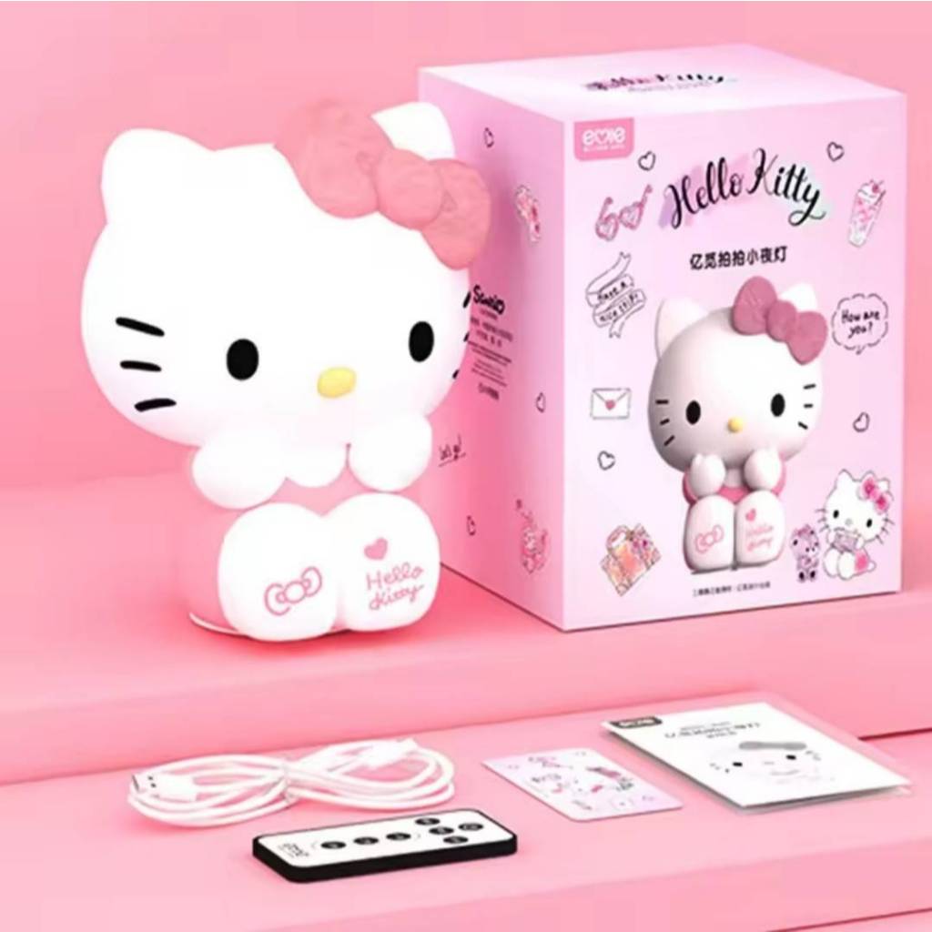 โคมไฟตั้งโต๊ะ Hello kit - ty - Pat Light