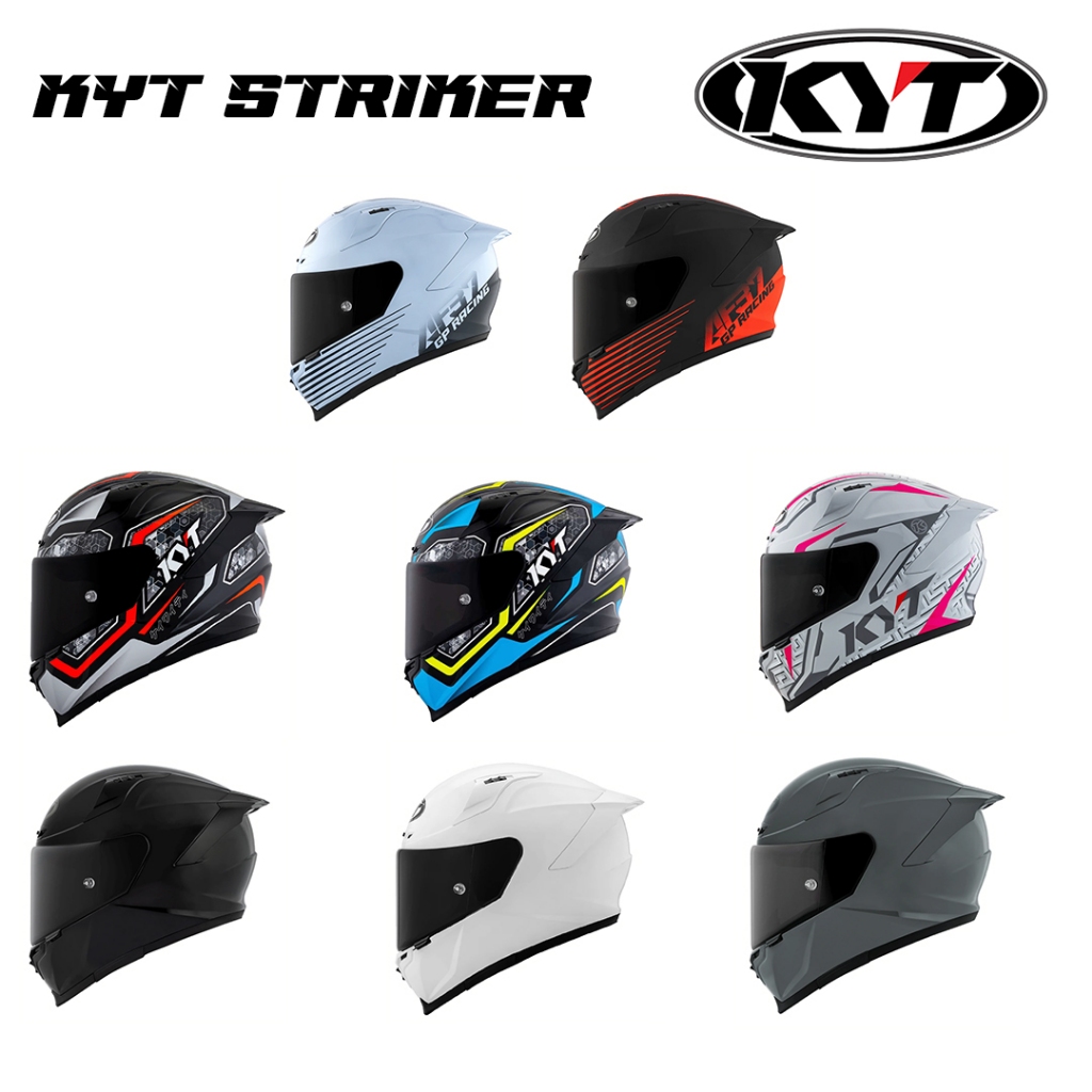หมวกกันน็อคเต็มใบ KYT Sriker รุ่นใหม่ล่าสุด 2025