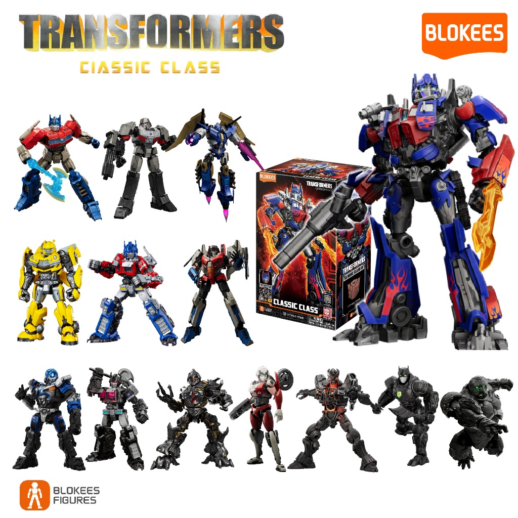 BLOKEES Transformers Model Classic Class รุ่นคลาสสิก ตัวต่อโมเดลทรานส์ฟอร์เมอร์ส ลิขสิทธิ์แท้ 100%