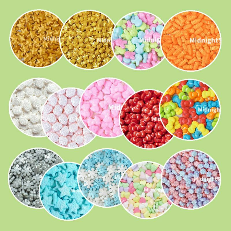 พร้อมส่ง🇹🇭 Sprinkles ท็อปปิ้ง เม็ดน้ำตาล ตกแต่งขนม กินได้ น้ำตาลแต่งเค้ก