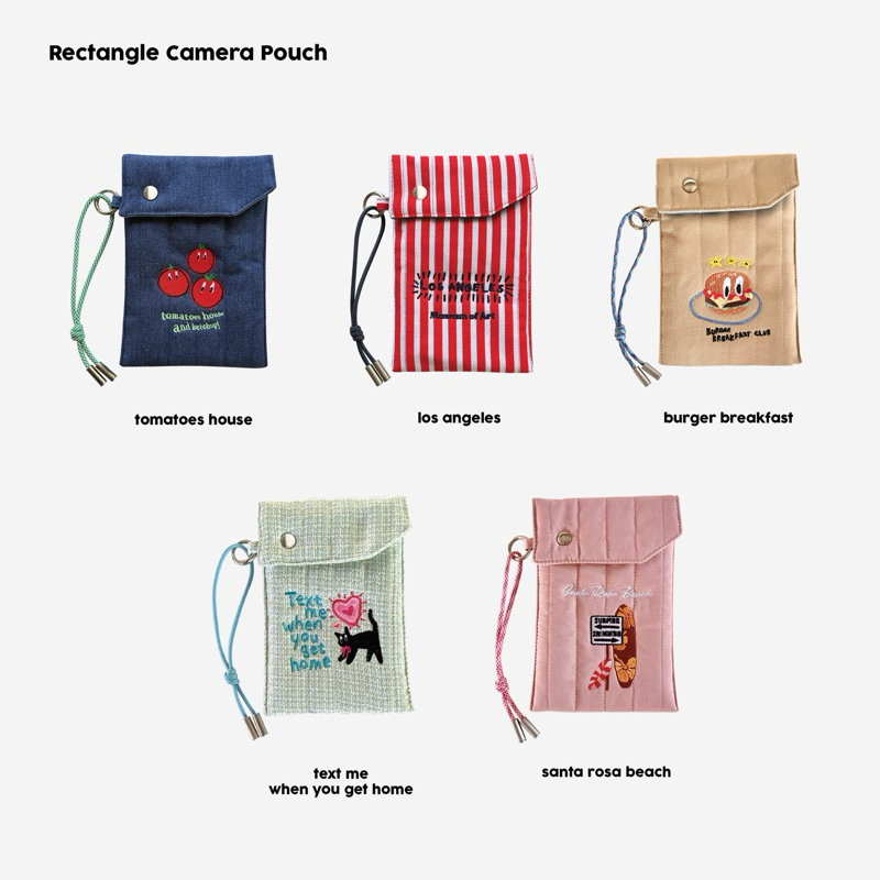 กระเป๋าใส่กล้อง | Rectangle Pouch by Besson🧤