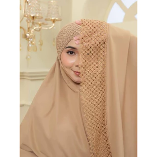 ผ้าละหมาดคอตตอน Sitikhadijah ลูกไม้ แถมกระเป๋าผ้าแบรนด์