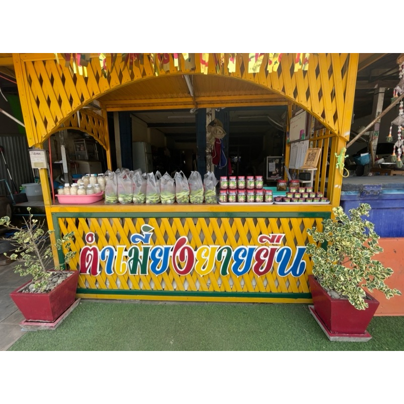 ตำเมี่ยง  นาคู แจ่วบองยายยืน อ.นาคู จ.กาฬสินธุ์