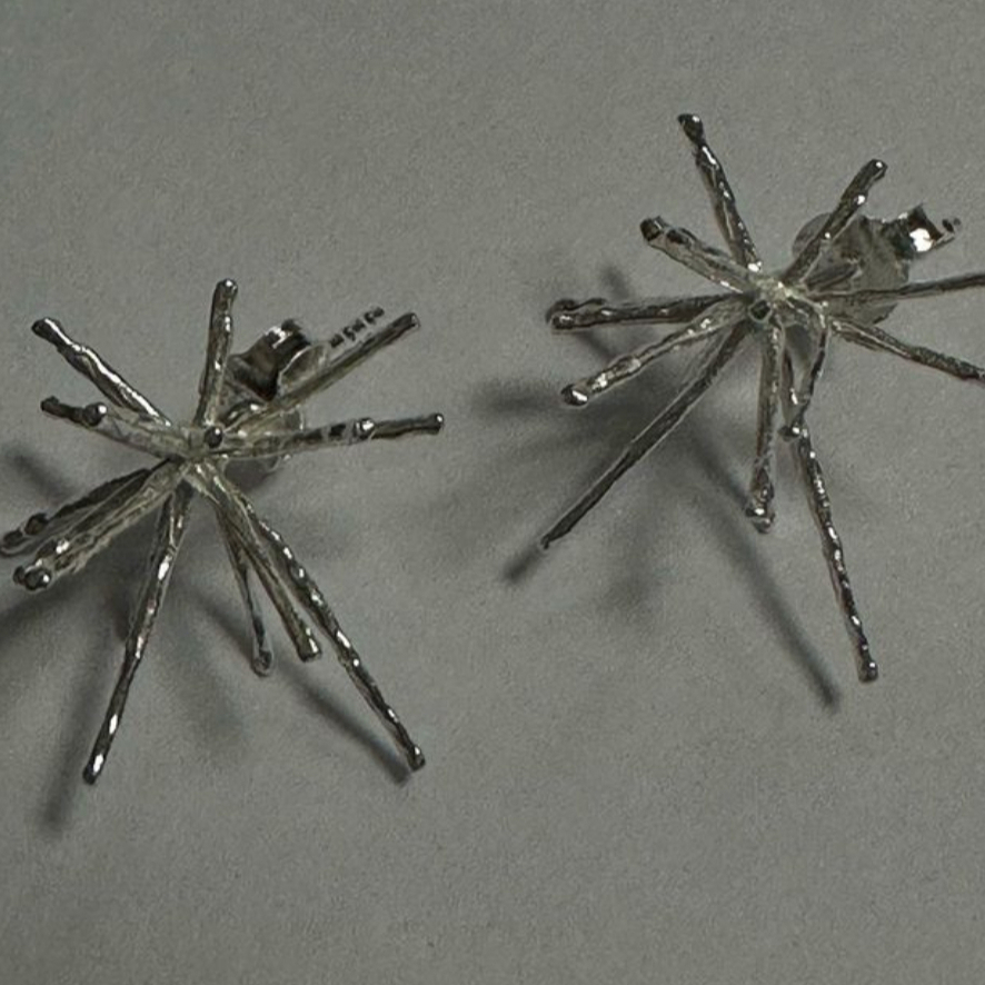 substore.th/Uni stud /ต่างหูหอยเม่น silver925