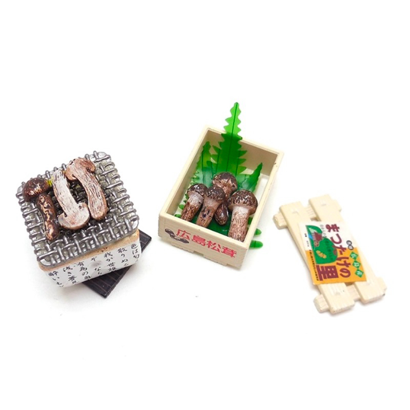 🇯🇵ของจิ๋วRe-ment Fresh Food Delivery MUSHROOM  แท้/ญี่ปุ่น ของใหม่