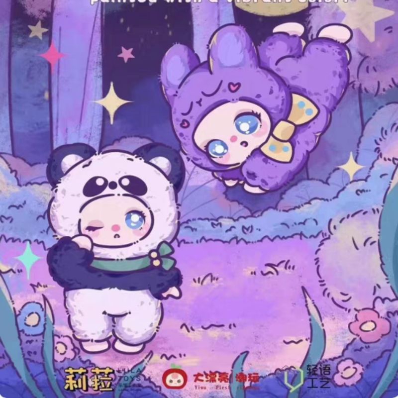 (ยก Box พร้อมส่ง ) Liila Lucky Cat Zoo V2 ตุ๊กตา พวงกุญแจ ของแท้ 100%