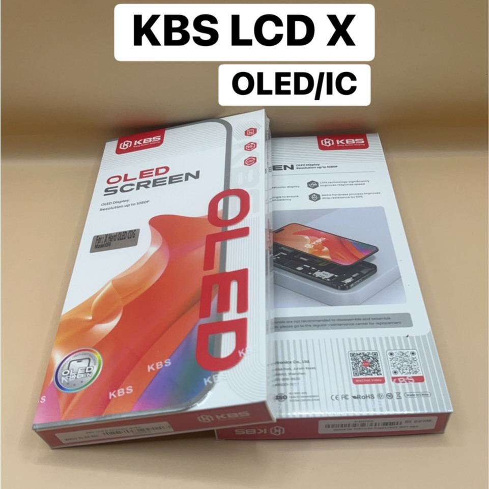 KBS LCD Display หน้าจอ X OLED แถมฟรีฟิล์มกันรอย