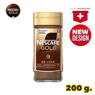(EXP: 04.2027) พร้อมส่ง!!Nescafe Gold De Luxe เนสกาแฟ เดอลุก…