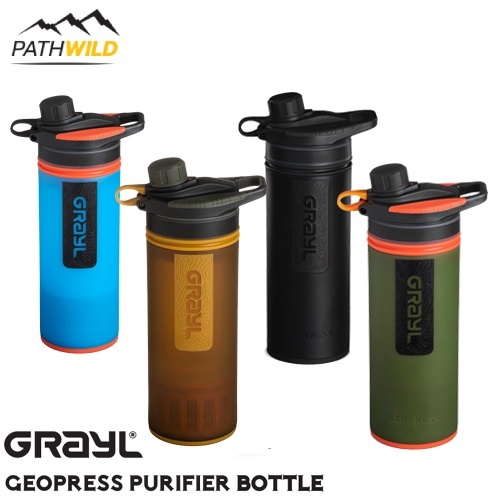 ขวดกรองน้ำ GRAYL GEOPRESS 24 OZ WATER PURIFIER พกพา สะดวก ใช้งานง่าย เหมาะกับการเดินทางทุกรูปแบบ