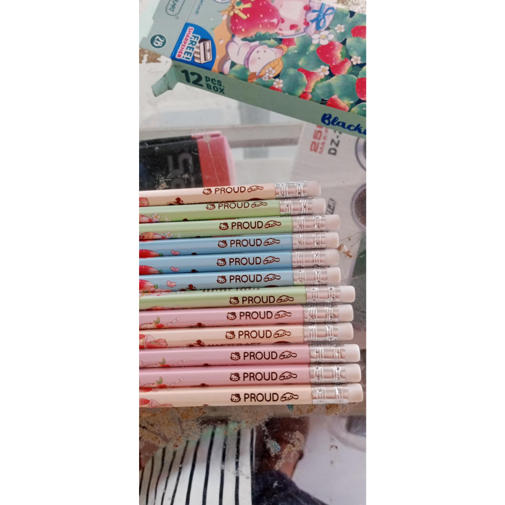 ดินสอ2Bพร้อมสลักชื่อ ดินสอมาสเตอร์อาร์ต ส่งเร็วมีหลายแบบหลายยี่ห้อ - รูปที่ 6