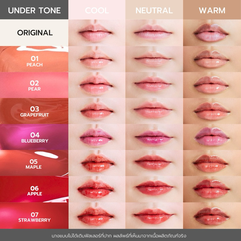 ลิปไก่ทอดแบบแท่ง Syrup Glossy Lip ลิปกลอสปากฉ่ำพร้อมบำรุง วาวเหมือนกินไก่ทอด - รูปที่ 4