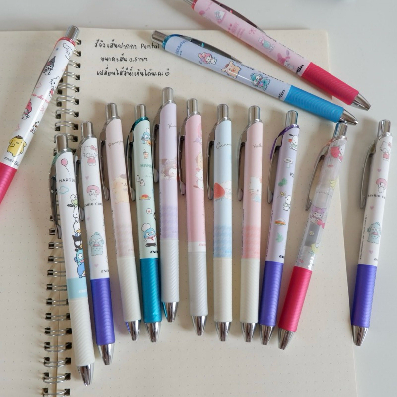 ปากกา Energel ลาย Sanrio ลายใหม่ล่าสุด