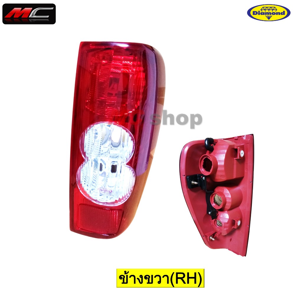 ไฟท้าย Colorado โคโลราโค เชฟโรเลต  Chevrolet  ปี 04 -07 * ตราเพชร - รูปที่ 5