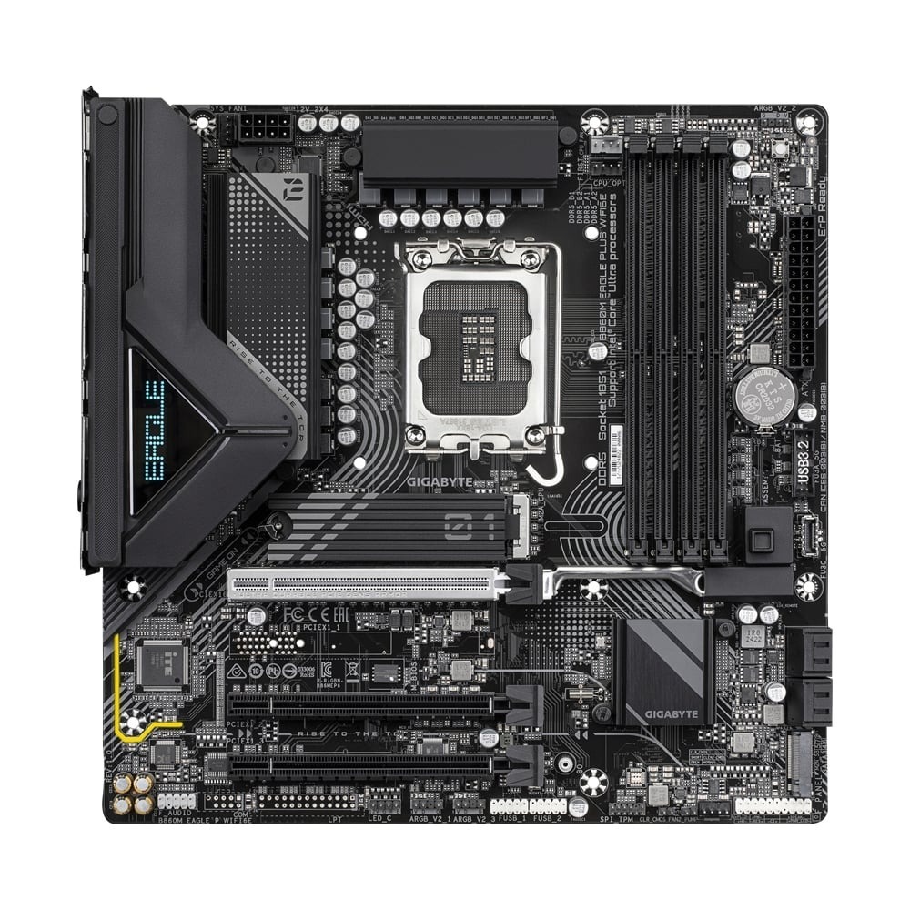 GIGABYTE MAINBOARD (1851) B860M EAGLE PLUS WIFI6E DDR5 (REV. 1.0) - A0165812