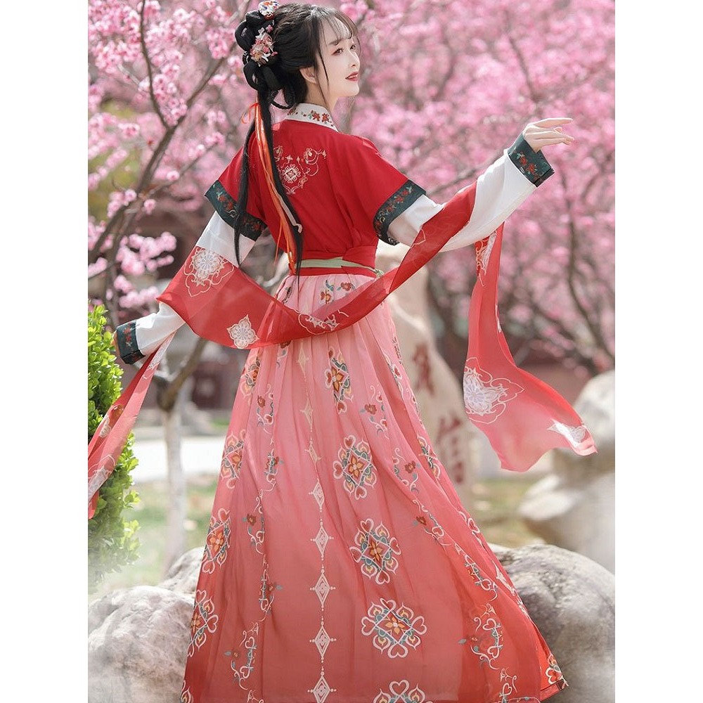 L&L HANFU ชุดลมจีนย้อนยุคสมัยโบราณ ชุดจีนผู้ใหญ๋ ชุดจีน - รูปที่ 2