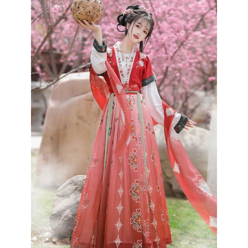 L&L HANFU ชุดลมจีนย้อนยุคสมัยโบราณ ชุดจีนผู้ใหญ๋ ชุดจีน - รูปที่ 3