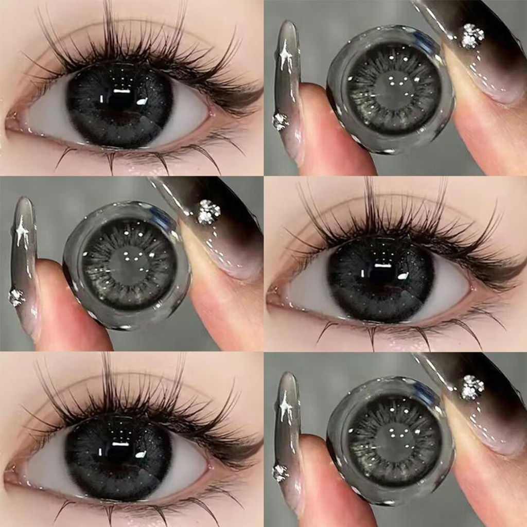 [2คู่ลด8% 3คู่ลด10%]💕[-100°-600°] Midroo แว่นตาสายตาสั้น คอนแทก ขยายรูม่านตา คอนแทคเลนส์ Thai Tea Gr