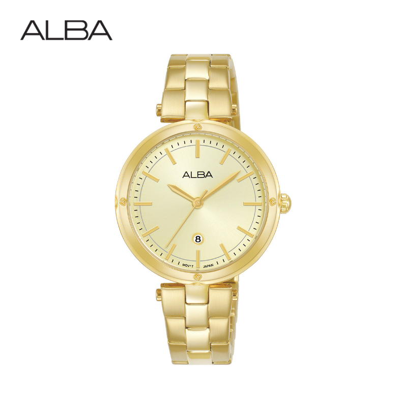 ALBA Ikebana Quartz อัลบา นาฬิกาข้อมือผู้หญิง รุ่น AH7DD4X ขนาด 32 mm.
