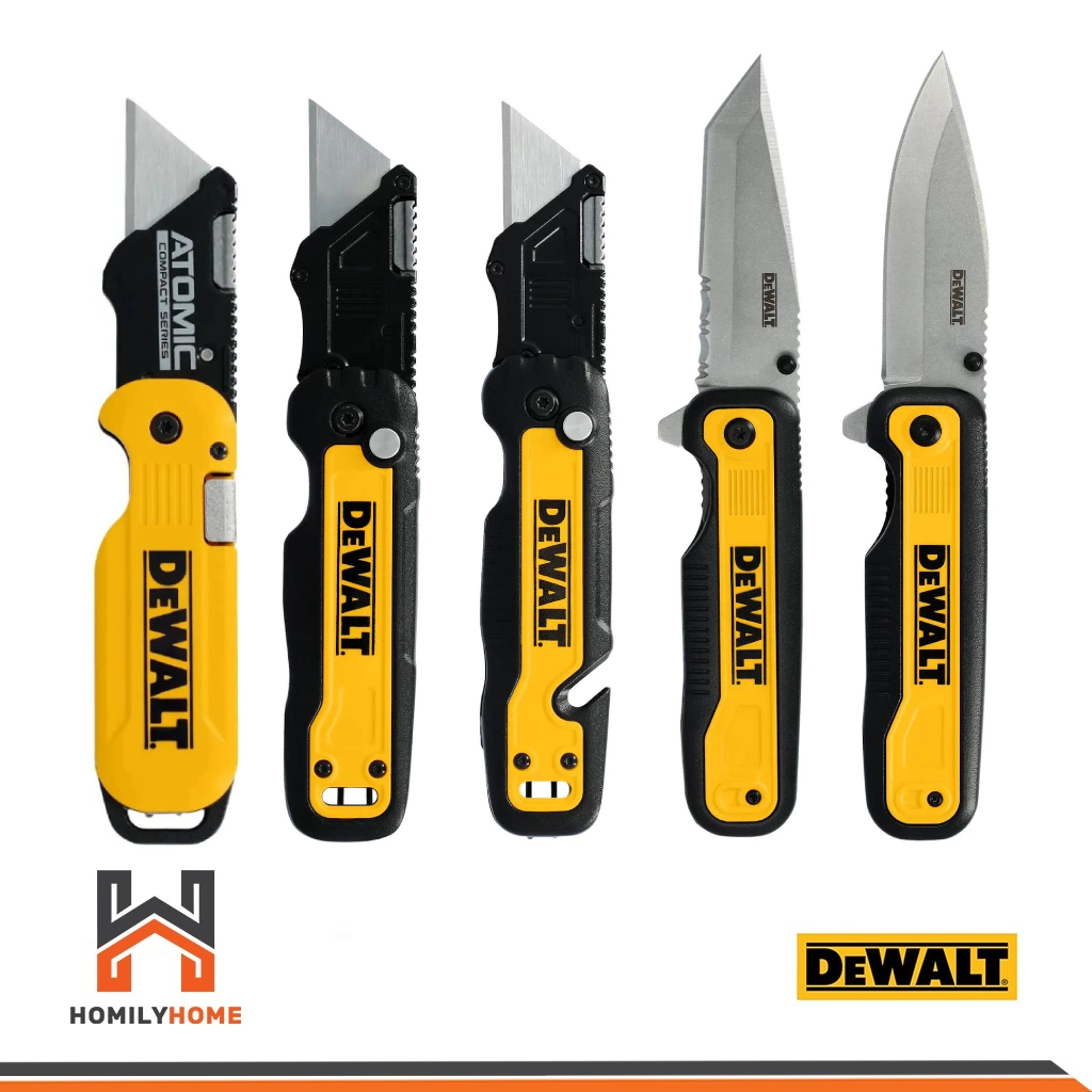 DEWALT มีดพับอเนกประสงค์ DWHT10990 DWHT10991 DWHT10992 DWHT10993 DWHT10994 มีดอเนกประสงค์
