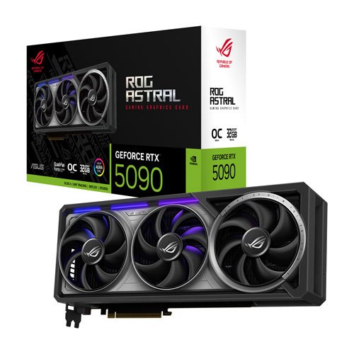 พร้อมจัดส่ง !!! VGA (การ์ดแสดงผลคอมพิวเตอร์) ASUS ROG ASTRAL GEFORCE RTX 5090 32GB GDDR7 OC EDITION 