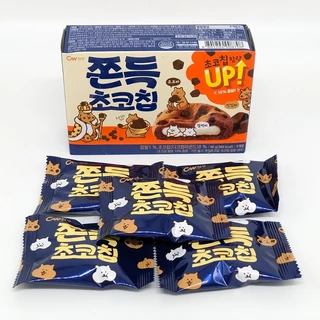 ขนมคุกกี้ต๊อก 90g 240g ไส้ต๊อกนุ่มหนึบ ขนมต๊อก ขนมต๊อกคุ๊กกี้ ขนมเกาหลี คุ๊กกี้เกาหลี 쫀득 초코칩