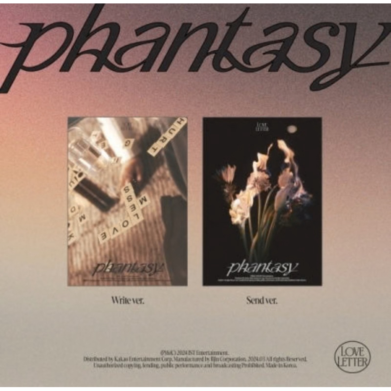 พร้อมส่ง🌻THE BOYZ - PHANTASY : PT.3 LOVE LETTER