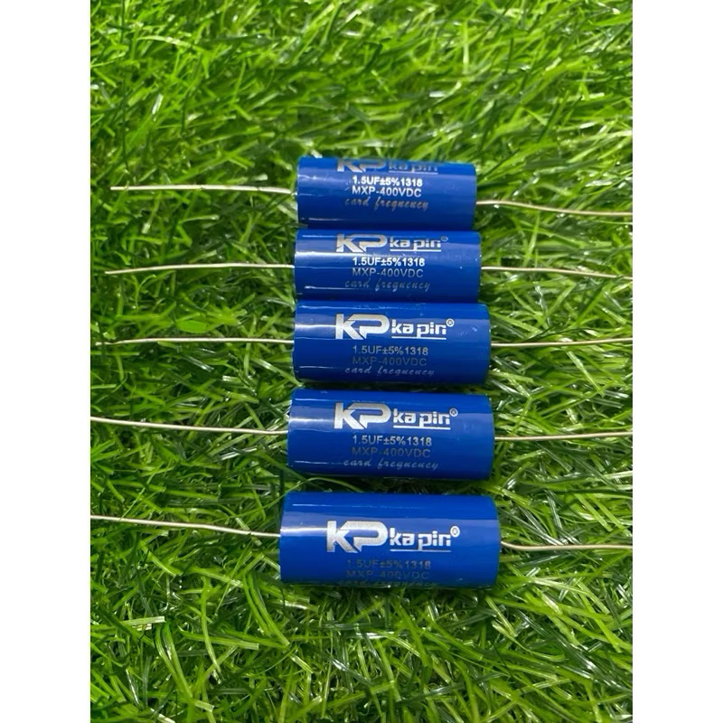 Kapin Blue  รุ่นMXP1.5uf400v วัสดุคุณภาพสูงจากเยอรมัน(ราคาต่อชิ้น)