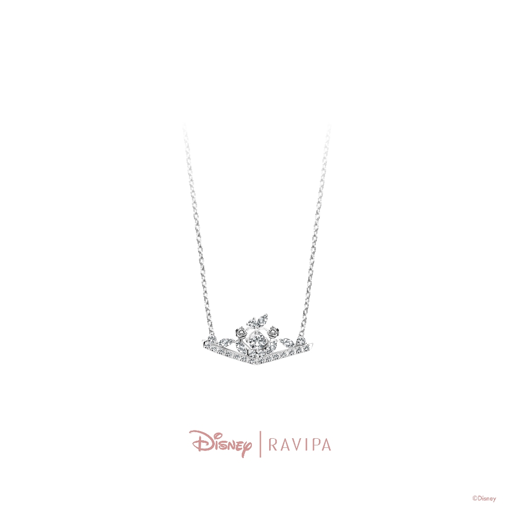 Ravipa | Snow White Crown Silver Necklace