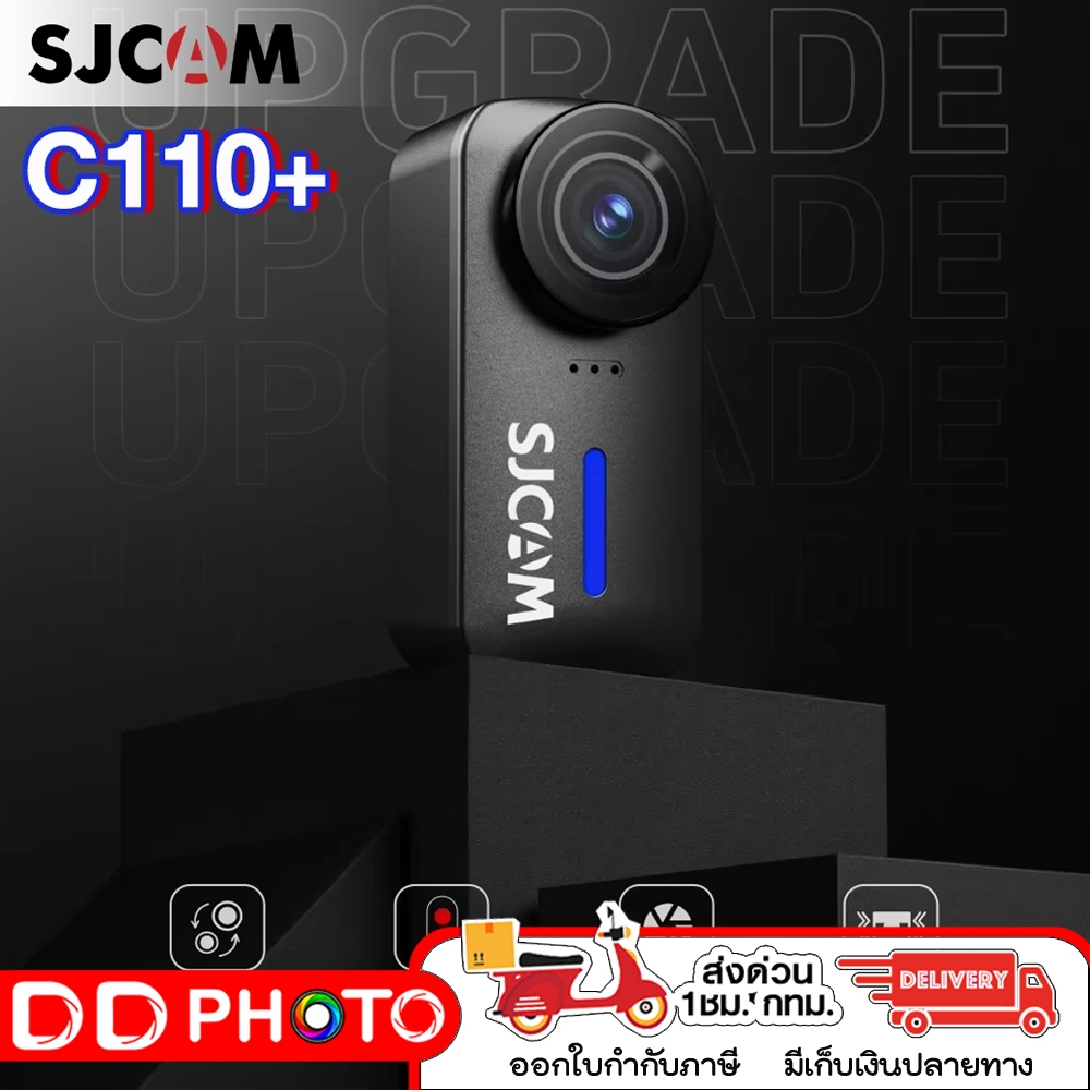 SJCAM ACTION CAMERA 4K C110+ กล้อง Action Camera 4K กล้องกันน้ำ